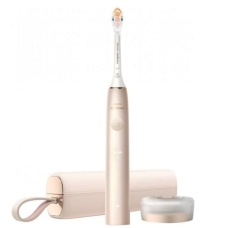Щетка зубная электр. Philips, Sonicare DiamondClean Prestige 9900, 62т. колеб/мин, насадок-1, SenseIQ, зарядный чехол, бежевый