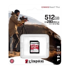 Карта памяти Kingston SD 512GB C10 UHS-II U3 R280/W150MB/s