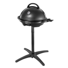 Гриль Russell Hobbs барбекю Indoor Outdoor 2400Вт, темп. режимов-5, диаметр- 43.5см, съемные пластины, металл, черный