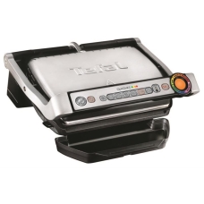 Гриль Tefal прижимной OptiGrill+ 2000Вт, темп. режимов-4, съемные пластины, металл