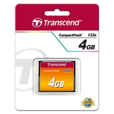 Карта пам'яті Transcend CF 4GB 133X
