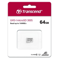 Карта пам'яті Transcend microSD 64GB C10 UHS-I R100/W20MB/s