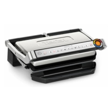 Гриль Tefal прижимной OptiGrill+ XL 2000Вт, темп. режимов-4, съемные пластины, алюминий, металл