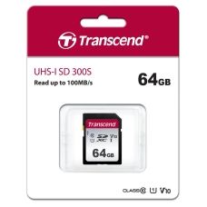 Карта пам'яті Transcend SD 64GB C10 UHS-I R100/W20MB/s