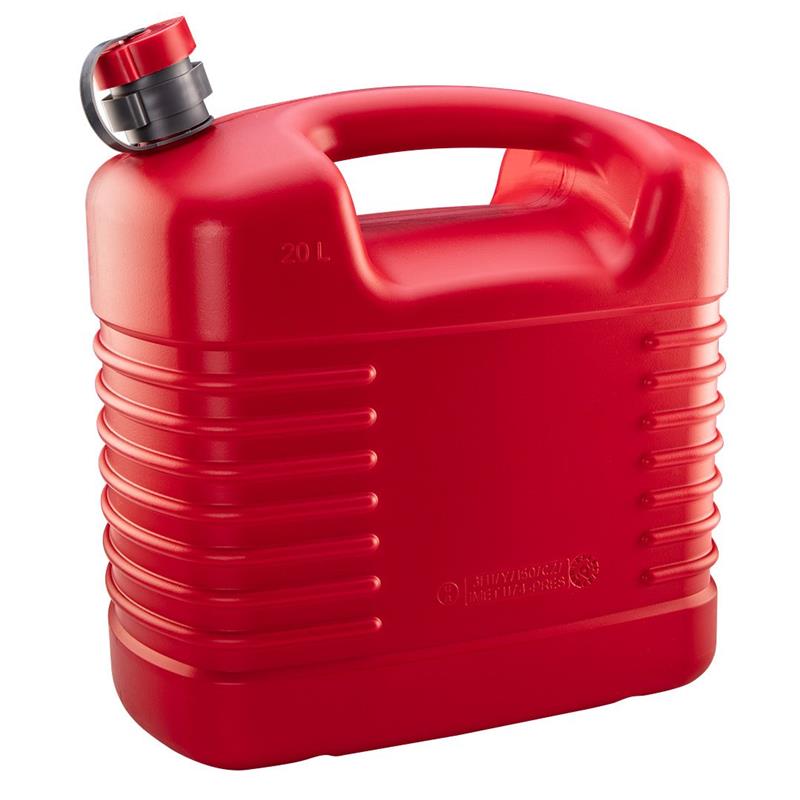 Neo Tools Fuel Can, Anti-Static, 20L, HDPE Plastic, Flexible Spout, 1.46kg, Red