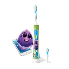 Щетка зубная электр. Philips, Sonicare For Kids, 62тыс. колебаний/мин, насадок-2, светло-зеленый