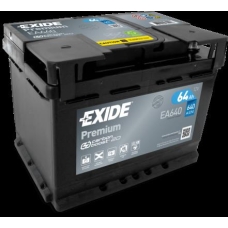 Акумулятор Exide Premium 12В 64А·год 640А R+ (EA640)