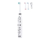 Electric toothbrush ARDESTO, ETB-003DOG, for children, 8.8k oscillations/min, 3 nozzles, IPX6, white