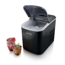 Льдогенератор бытовой Gorenje, 12кг/сутки, 2.2л, дисплей, черный