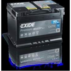 Акумулятор Exide Premium 12В 77А·год 760А R+ (EA770)