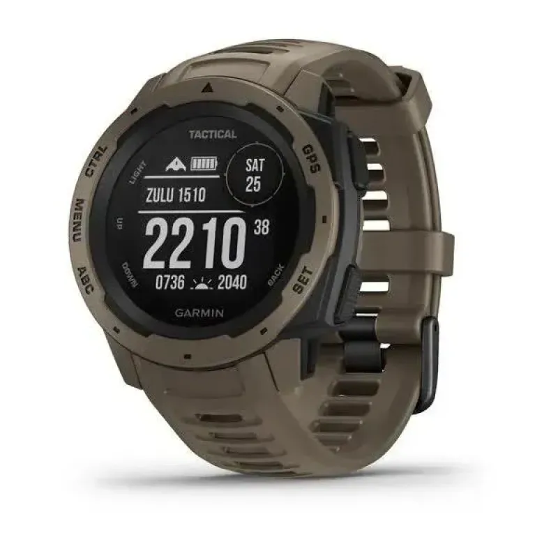 Смарт-годинник Garmin Instinct Tactical коричневий