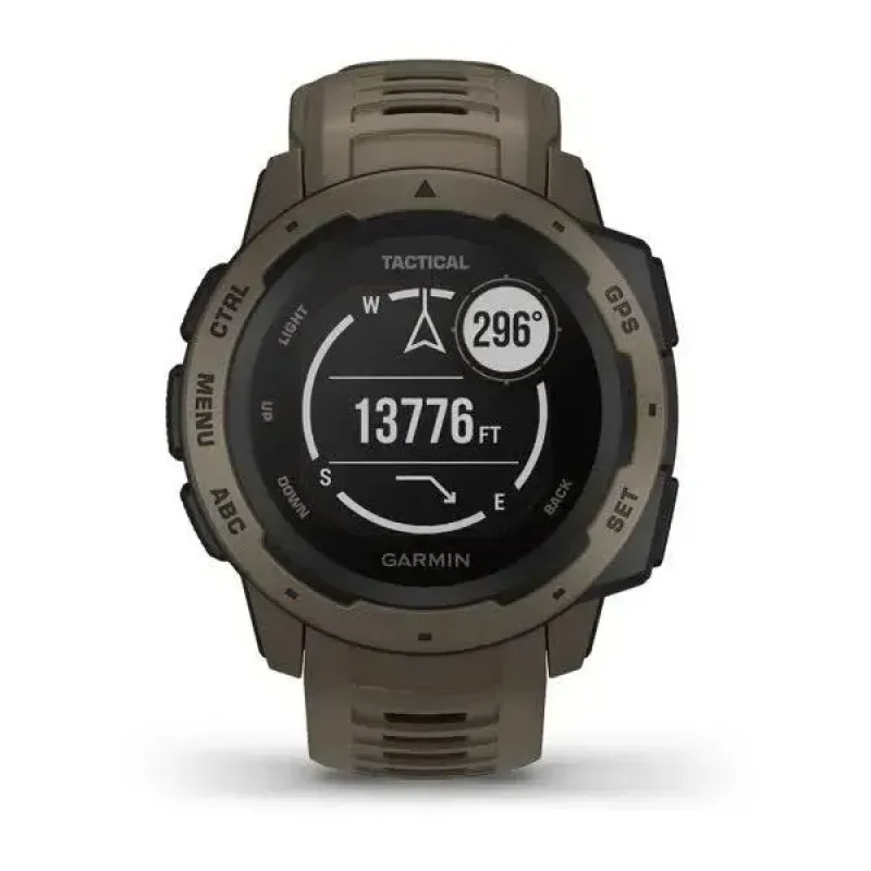 Смарт-годинник Garmin Instinct Tactical коричневий