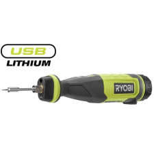 Паяльник акумуляторний Ryobi USB Lithium RSI4-0 4В 460°С світлодіодне підсвічування 0.096кг без АКБ та ЗП