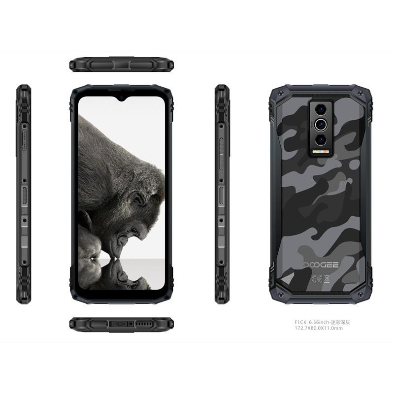 Smartphone Doogee Blade 10 Max 6.56" 8/256GB, 2SIM, 10300mAh, black