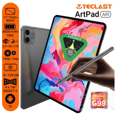 Планшет Teclast ArtPad Air 11" 8ГБ, 128ГБ, LTE, 8000мАч, Android, серий
