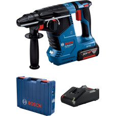 Перфоратор акумуляторний Bosch Professional GBH 187-LI SDS-plus 18В 1х5А·год 2.4Дж 3кг