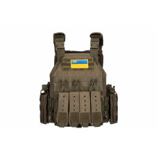 Плитоноска 2Е, Тип 3, Combat, швидке скидання, зелена
