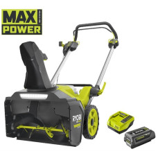Машина снегоуборочная аккумуляторная Ryobi Max Power RY36STX53A-150 36В 1х5А·час ширина 53см выброс 11м глубина 35см 25.5кг