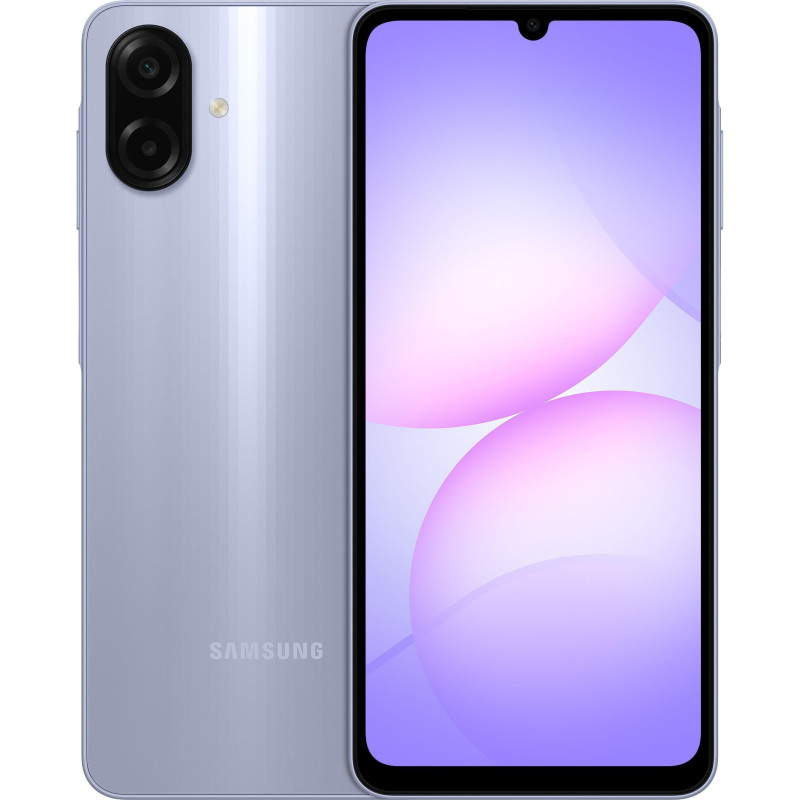 Smartphone Samsung Galaxy A07 (A075) 6.7" 4/128GB, 2SIM, 5000mAh, light violet