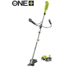 Тример садовий акумуляторний Ryobi ONE+ RBC18X20B4F 18В 20см ніж/ліска 30см 1х4А·год ергоремені Vertebrae 4.7кг