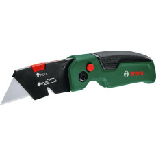 Ніж будівельний трапецієподібний Bosch, корпус двокомпонентний, 175x40x25мм