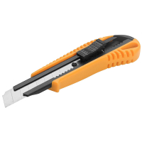 Tolsen segmented utility knife, 18mm, ABS plastic body, 155mm