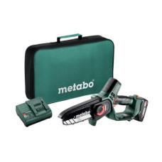 Пила ланцюгова акумуляторна Metabo MS 18 LTX 15 18В 1х2А·год шина 15см 5м/сек 2кг