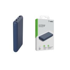 Аккумулятор портативный литий-ионный Power Bank Belkin 20000мА·ч, 15Вт, 2хUSB-A/USB-C, голубой