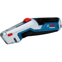 Bosch Professional Folding Utility Knife, Trapezoidal Blade, Plastic Handle, 253mm