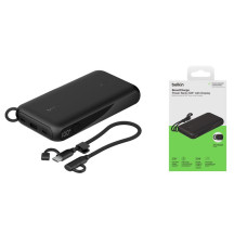 Аккумулятор портативный литий-ионный Power Bank Belkin 20000мА·ч, 20Вт, с дисплеем, черный