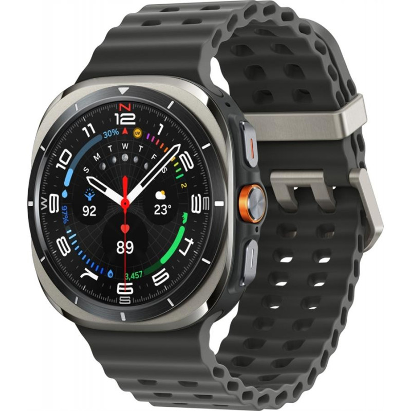 Smartwatch Samsung Galaxy Watch Ultra (2025) 47mm e-SIM (L705) 1.5", 480x480, sAMOLED, BT 5.3, NFC, 2/64GB, silver titanium