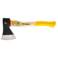 TOPEX Universal Axe, Wooden Handle, 36cm, 600g