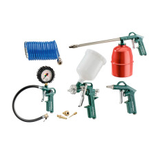 Набір пневматичних інструментів Metabo LPZ 7 Set, 7шт