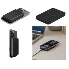 Аккумулятор портативный литий-ионный Power Bank Belkin 2500мА·ч, 7,5Вт, Magnetic, черный