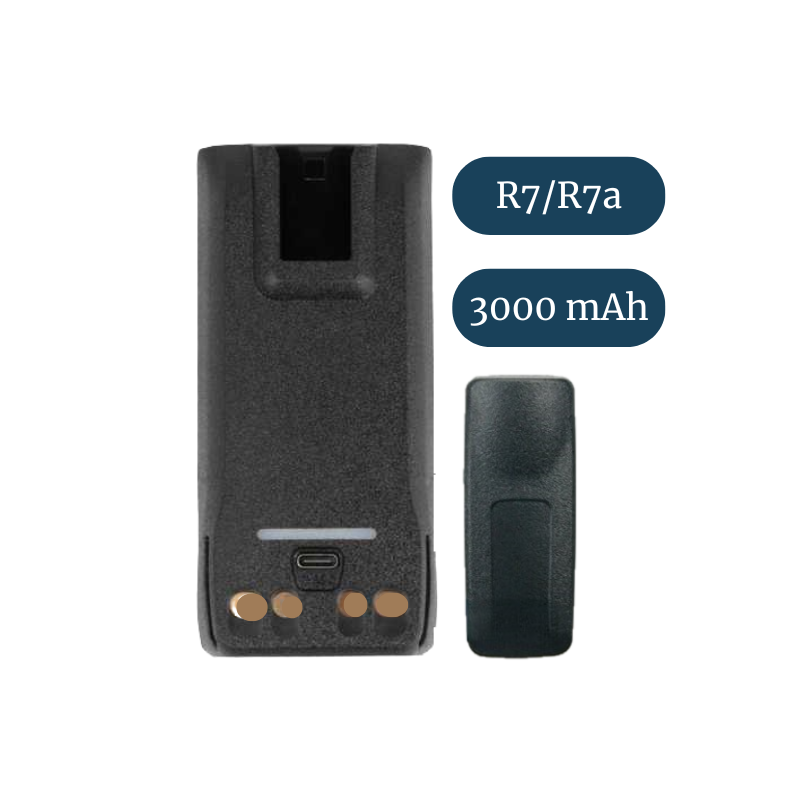 Батарея для рации Motorola PMNN4809A R7, R7A (3000 mAh), type-c Premium