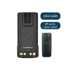 Аккумулятор для раций Motorola DP4400/4600/4800, PMNN4409BR (2800 mAh), type-c Premium