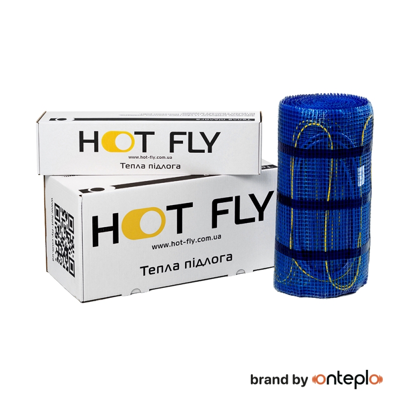 Нагревательный мат двухжильный HOT FLY HFM 7.00, 7.0 м. кв.
