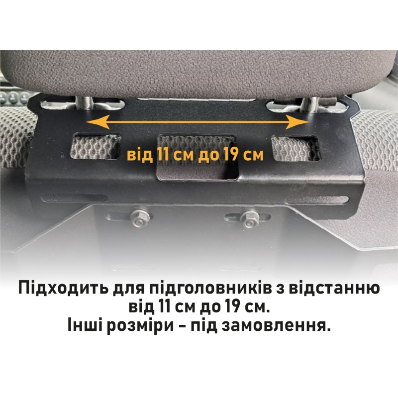 Тактична молле панель на спинку сидіння універсальна