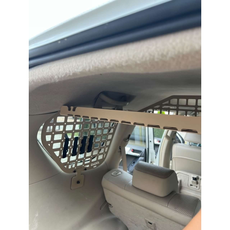 Модульна система зберігання Molle (Молле) для вікон багажника Toyota Land Cruiser Prado 150 / Lexus GX460 - Ліва