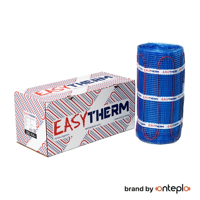 Нагрівальний мат двожильний Easytherm EM 12.00, 12 м. кв.