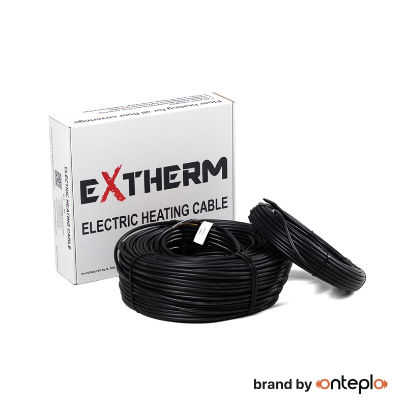 Нагрівальний кабель двожильний Extherm ETC ECO 20-400, 20 м. пог.