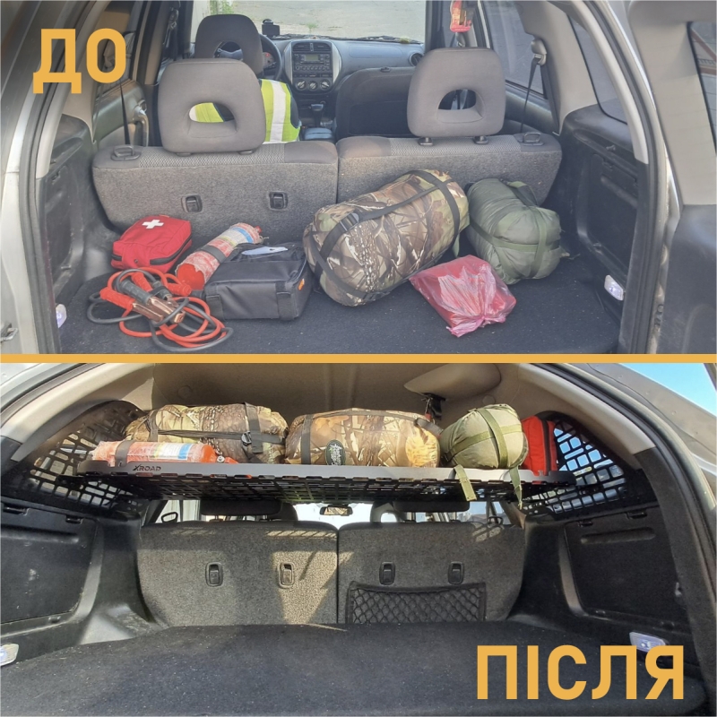 Полиця під стелю в багажник Nissan Patrol Y61