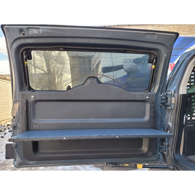 Відкидний експедиційний стіл на двері багажника Toyota FJ Cruiser — складний стіл MOLLE для кемпінгу та off-road - Стаціонарний