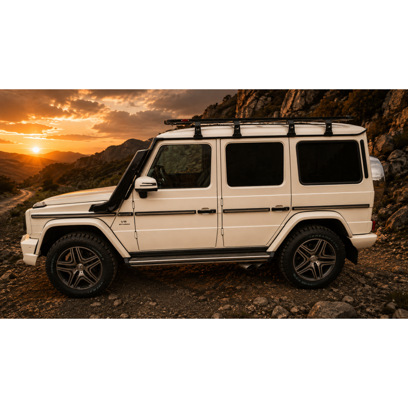 Експедиційний алюмінієвий багажник на Mercedes G-Class W463 (1990-2018)
