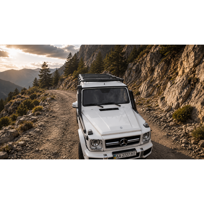 Експедиційний алюмінієвий багажник на Mercedes G-Class W463 (1990-2018)