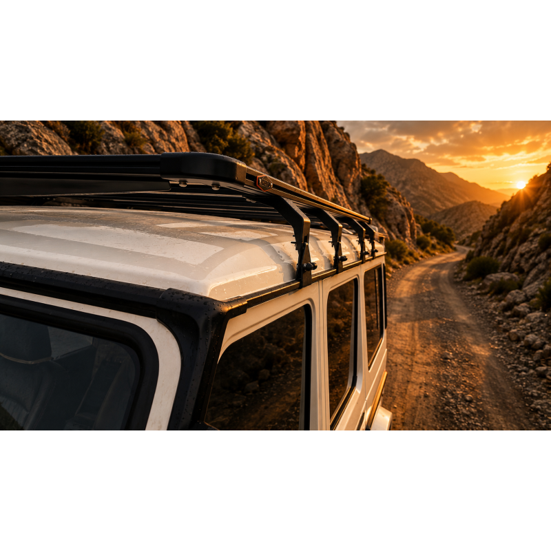 Експедиційний алюмінієвий багажник на Mercedes G-Class W463 (1990-2018)
