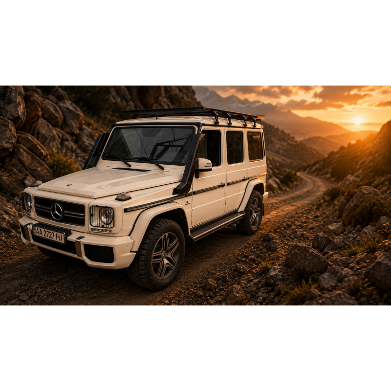Експедиційний алюмінієвий багажник на Mercedes G-Class W463 (1990-2018)