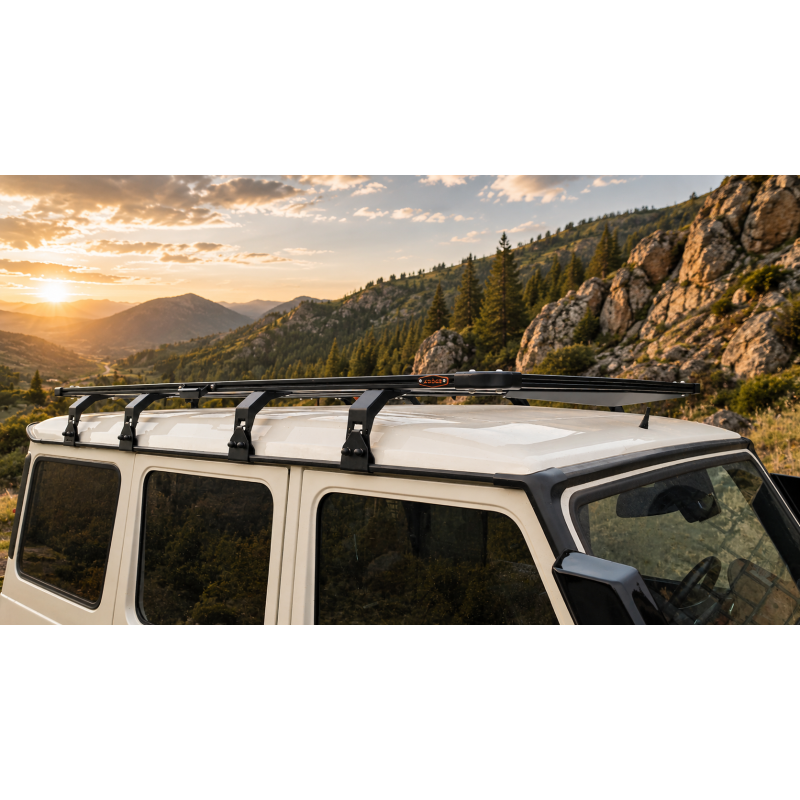Експедиційний алюмінієвий багажник на Mercedes G-Class W463 (1990-2018)