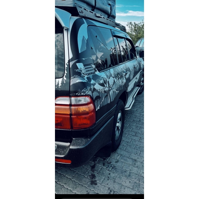 Експедиційний багажник на Toyota Land Cruiser 100
