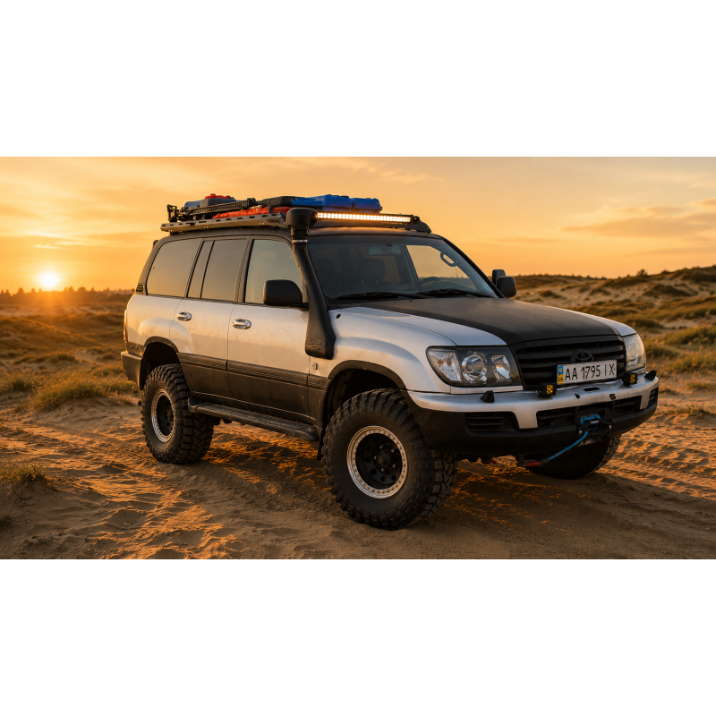 Експедиційний багажник на Toyota Land Cruiser 100